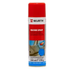 Kit de Silicone em Spray 300 ml Wurth